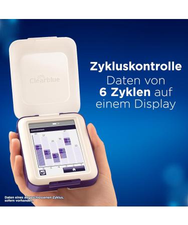 Clearblue Fertility Monitor Advanced Set - 1 Monitor + 33 Test Sticks for Accurate Ovulation Tracking | Ship Internationally - Buy Online on GoSupps.com
