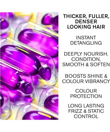 NORMADENSE Salon Vegan Hair Oil Strengthening Thickening hair oil Fortifying hair capsules for Normal to Thin-Looking Hair. Thicker Fuller Hair Serum with Argan Oil Biotin & Hair Vitamins - Buy Online on GoSupps.com
