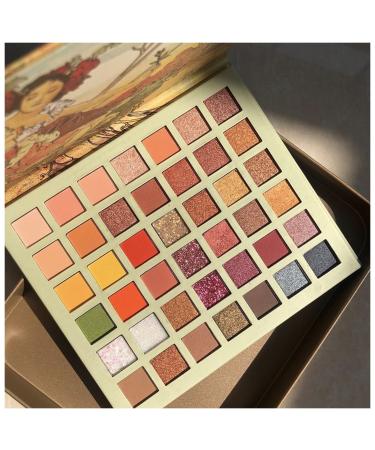 Beauty Palette 42Colors Shimmer Glitter Palette Pigmented Powder Nursery Eye Shadow Matte Eyeshadow Powder Eyeshadow Palette ( Size : China )