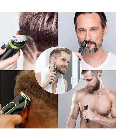 Hatteker 5-in-1 Beard Trimmer & Hair Clipper Kit - Cordless, USB Rechargeable, Waterproof Grooming for Men - Buy Online on GoSupps.com