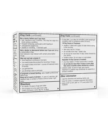 Camber Consumer Care Omeprazole 20mg Tablets (42 Count) for Heartburn & Acid Reflux Relief - Buy Online on GoSupps.com