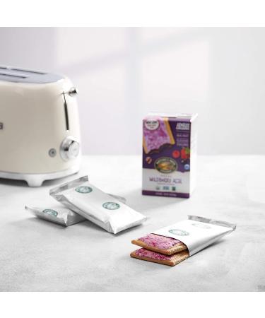 Nature's Path Organic Frosted Wildberry Acai Toaster Pastries - 11oz (Pack of 12) | Non-GMO, Real Fruit - Buy Online on GoSupps.com