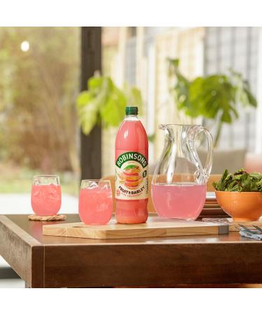  Robinsons Robinsons Fruit and Orley Real Fruit Pumpkin Low Calorie Pink Grapefruit 1 Litre 20 Servings - Buy Online on GoSupps.com