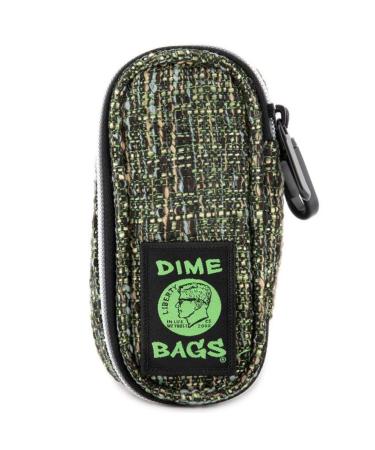 Dime Bags Pod Padded Travel Case with Key Chain Clip | Protective Hemp Pouch with Padded Interior (5 Inch, Timber) Timber 5 Inch (Pack of 1)