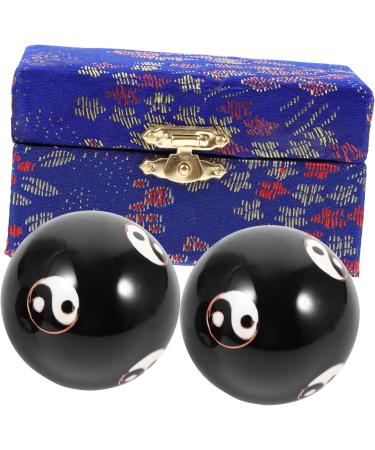 Buy TOVINANNA 8 STK Chinese Massage Balls - Stress Relief Therapy Tool for Hands | Reusable Metal Handballs - Buy Online on GoSupps.com
