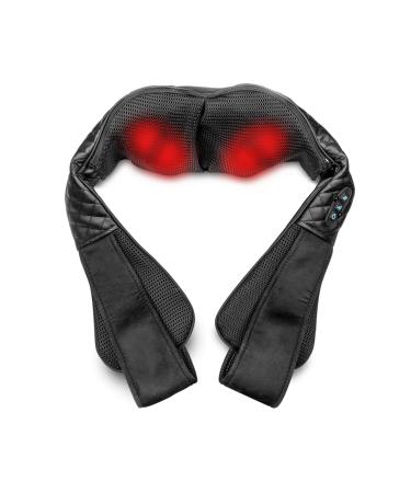 Medisana NMG 850 gel neck massager massage device with heat function for shoulder & neck 4 massage heads 3 speed levels washable integrated control panel gel massage heads