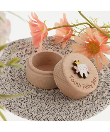 LUSOFIE MICHTWATSCHEN Cute 3D Wooden Tooth Fairy Box for Kids - Tooth Souvenir Box & Birthday Gift - Buy Online on GoSupps.com