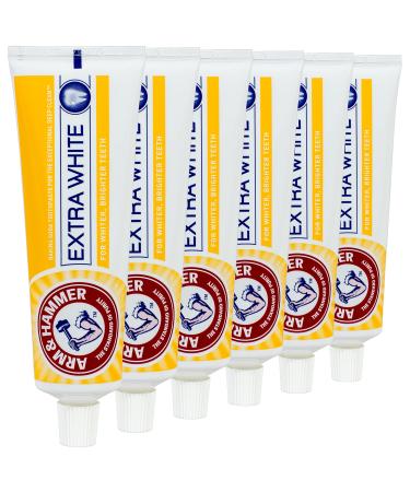 6x Arm & Hammer Extra white Professional Clean Feeling 125g - 6 pieces pPack - Buy Online on GoSupps.com