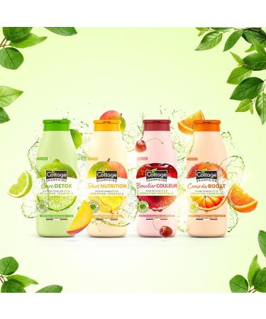COTTAGE - Detox Cure Shampoo with vegetable keratin - Hair that gets greasy quickly - 97% ingredients of natural origin - 100% recycled bottle - 250ml - Buy Online on GoSupps.com