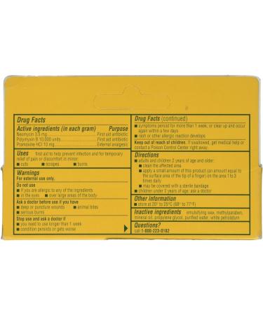 Neosporin + Pain Relief Ointment 0.5 oz - Buy Online on GoSupps.com