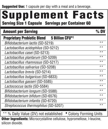 Buy Innate Response Flora 5-14 Complete Care 60 Capsules - Probiotics for Gut Health - Buy Online on GoSupps.com