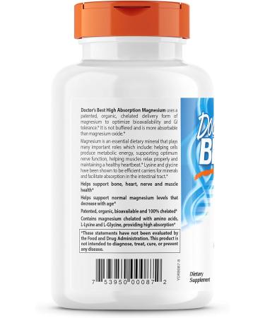 High Absorption Magnesium 240 Tabs - Boost Energy and Improve Sleep Quality - Buy Online on GoSupps.com