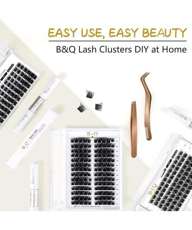D Curl 12mm 72 Cluster Lashes - DIY Volume Eyelash Extensions - Soft Wispy Individual Lashes - B30 D-12mm - Buy Online on GoSupps.com