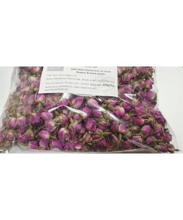 100% Natural Rose Flower Buds Bulgarian Rose Damascene Aromatic Dry Flowers 20 g - Buy Online on GoSupps.com