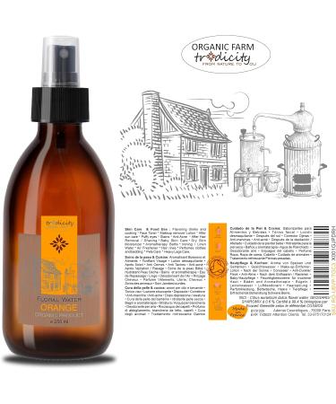 Organic Orange Deep Sleep Pillow Spray 8.8 Fl OZ Bio Orange Sleeping Mist Facial Astringent Oily Skin Body & Facial Moisturizer Soothing 100% Natural Orange Water for Skin Care - Buy Online on GoSupps.com