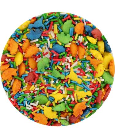 Create A Cake Dinosaur Cupcake Sprinkle Kit Patterned Baking Cases & Sprinkle Pod 25 Cases And 30g Sprinkles Edible Decoration Set With Multicoloured Sugar Dinosaurs and Sugar Strands - Buy Online on GoSupps.com