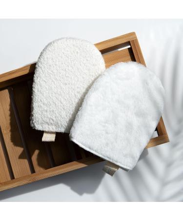 So Eco Cleansing Face Mitts White - Buy Online on GoSupps.com
