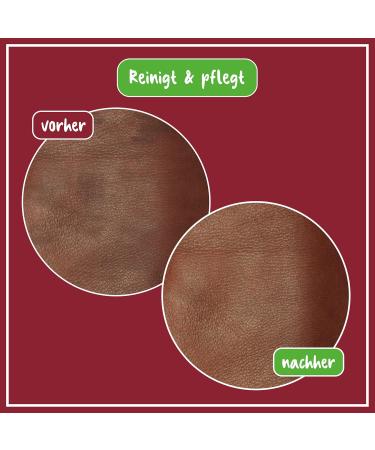Poliboy Leather Wet Wipes - Perfect Cleaning for Smooth & Synthetic Leather - 3-Pack (60 Towels) - Made in Germany - Buy Online on GoSupps.com