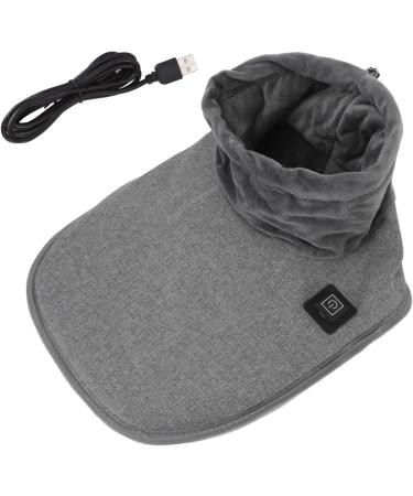 Heated Foot Warmers for Men & Women | USB Heating Pillows | 3-Temperature Settings | Plush Gray Gift for Pain Relief - Buy Online on GoSupps.com