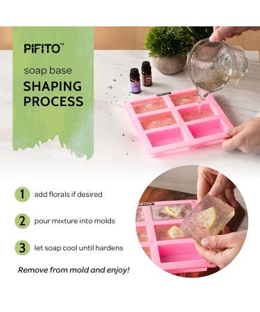 Pifito Tea Tree Oil Melt and Pour Soap Base - 5 lb Bulk | 100% Natural Glycerin | Luxurious Soap Making Supplies - Buy Online on GoSupps.com