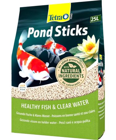Tetra Pond Sticks - Premium Fish Feed for Healthy Pond Fish | 3 kg (25l Bag) - Clear Water Solution - Buy Online on GoSupps.com