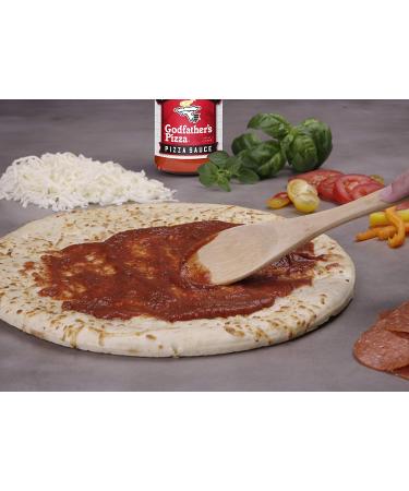 Godfather's Pizza Sauce 14oz (3-Pack) - No Added Sugar, Authentic Italian Restaurant Style - Buy Online on GoSupps.com
