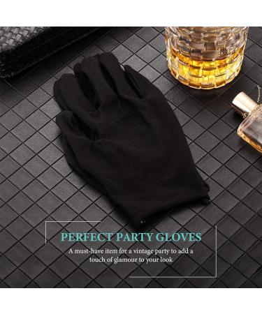 2 Pairs Cotton Moisturizing Gloves for Women - Soft Elastic Skincare & Working Gloves - Ideal for Dry Hands, Jewelry Inspection - One Size Fits Most - Buy Online on GoSupps.com