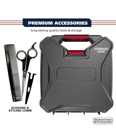 Buy Wahl USA Pro Ultra Quiet High Torque Hair Clipper | Metal Housing Bonus Guard Caddy - Fast International Shipping - Buy Online on GoSupps.com