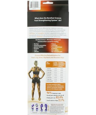 Buy Barefoot Science 6 Step Active Insoles - Full Length Size XL (Men 12-13.5) - Worldwide Shipping - Buy Online on GoSupps.com