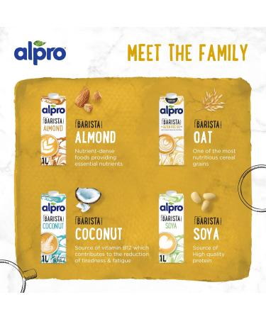 ALPRO Avena Barista Bebida 100% Vegetal Sin Gluten 1L - Buy Online on GoSupps.com