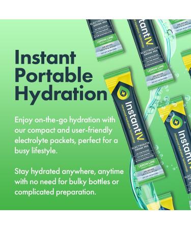 Electrolytes Powder - 3X Electrolytes,1/2 Sugar with Vitamin C, B3, B6, Electrolytes Powder Packets for Hydration, Recovery & Immunity, Vegan & Gluten Free | Lemon Lime - 12 Packets Lemon Lime 5.25 Pound (Pack of 1) - Buy Online on GoSupps.com