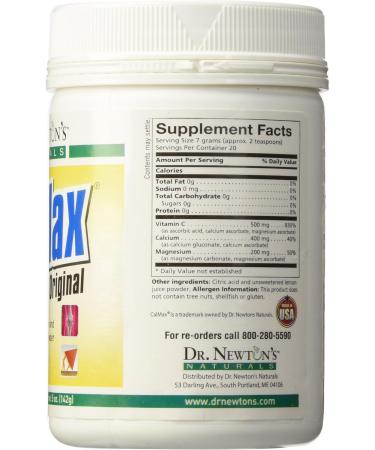 Dr. Newtons Naturals CalMax: Calcium Magnesium Vitamin C Supplement - Buy Online on GoSupps.com
