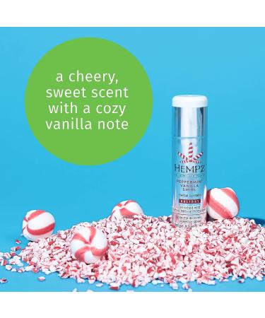 Hempz Limited Edition Peppermint Vanilla Swirl Herbal Lip Balm 0.50 oz - Buy Online on GoSupps.com