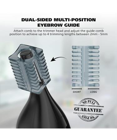 Wahl Manscaper Rechargeable Trimmer | Precision Grooming for Hair Eyebrows & Nose - International Shipping Available - Buy Online on GoSupps.com