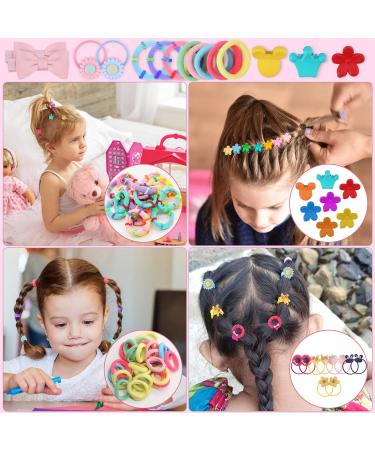 787 Pcs Hair Accessories Gift Set for Girls - Bows, Clips, Ties - HQCM - Buy Online on GoSupps.com