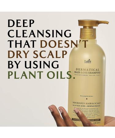 LA'DOR Dermatical Hair-Loss Shampoo - 17.9 fl.oz. Salicylic Acid & Dexpanthenol for Normal to Dry Hair - Buy Online on GoSupps.com