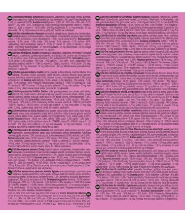 Little One Complete Food for Chinchillas - 900g with Yucca & Dried Apple | Best International Shipping - Buy Online on GoSupps.com