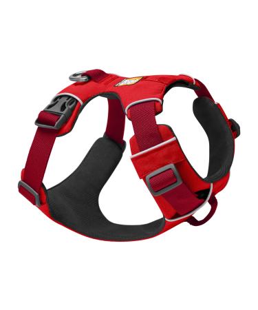 RUFFWEAR Front-Range Reflective Padded No-Pull Dog Harness Red Sumac Size S Red Summac Small - Buy Online on GoSupps.com