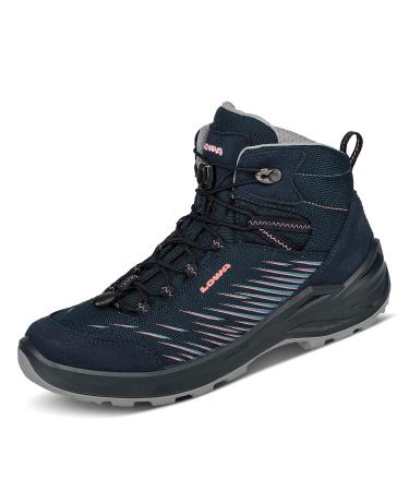 LOWA boots medium ZIRROX GTX MID JUNIOR 33 EU Navy Rose