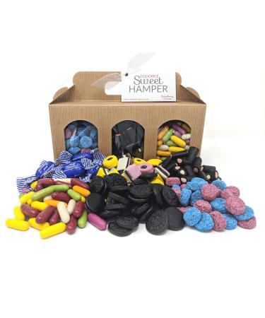 Liquorice Hamper Box - Perfect Sweet Gift for Easter Mother's Day Birthdays Father's Day Christmas