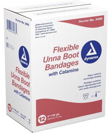 Buy Unna Boot with Calamine 4 - Dynarex 3456 for International Shipping | Best Wound Care Solutions - Buy Online on GoSupps.com