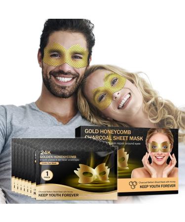 BeMyLady 24K Under Eye Masks  8 PCS Eye Lines & Moisturizing Eye Patches for Eye Care  Nourishing  Improving Eye Bags  Dark Eye Circles  Reduce Wrinkles and Fine Lines Under Eye