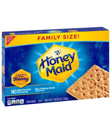 Honey Maid Honey Graham Crackers - Family Size 25.6 oz Box - Buy Online on GoSupps.com