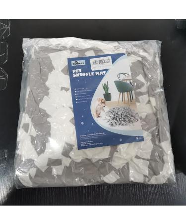 IEUMLER Sniffing Carpet for Dogs & Cats - Smell Training Mat (45x45cm Gray & Green) - Enhance Pet Training & Enrichment - Buy Online on GoSupps.com