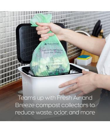 Full Circle Fresh Air Biodegradable Compost Bags â€“ Lemon Scented, 2.5 Gallon, 25 Count - Buy Online on GoSupps.com