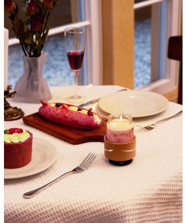 IZIDDO Birthday Candles | Scented Vanilla Music Box Candles | Perfect Happy Birthday Gifts for Women & Girls (3.5oz - Buy Online on GoSupps.com