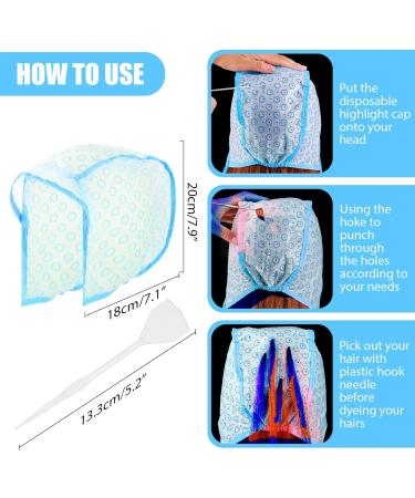 Aster 7 Pcs Hair Highlighting Kit - Hair Coloring & Bleaching Tools for Home Salon - Buy Online on GoSupps.com