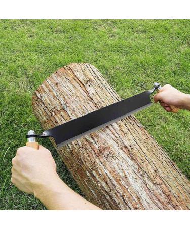 Honhoha Professional 8-Inch Straight Cow Knife - Cie-Gaurus Stainless Steel Shaving Tool with Curved Blade & Wooden Handle | Ideal for Brewing & Woodworking - Buy Online on GoSupps.com