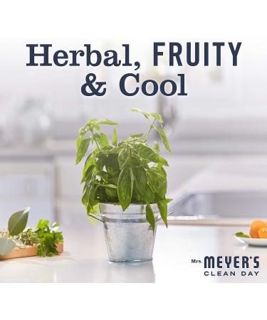 Mrs. Meyer's Clean Day Fabric Softener - Basil - 32 oz | Eco-Friendly Long-Lasting Clean Aroma | International Shipping Available - Buy Online on GoSupps.com