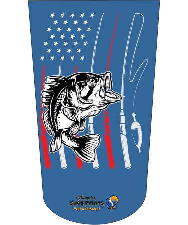 Heal with Appeal Amputee Stump Sock - American Flag V1 3Ply - Buy Online on GoSupps.com